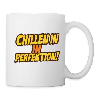 Casual Retro Comic Font Design - Mug - white - Right