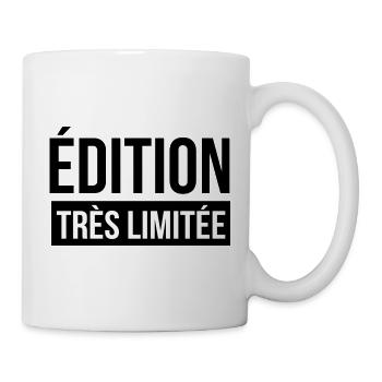 Originales sehr limitiertes T-Shirt - Tasse - Weiß - Rechts