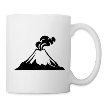 volcano - Mug - white - Right