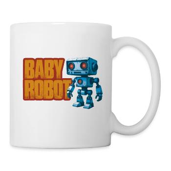 Robot Vintage - Mug - white - Right