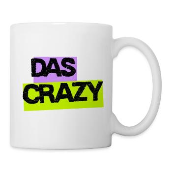The Crazy - Design with Neon Colors - Mug - white - Right