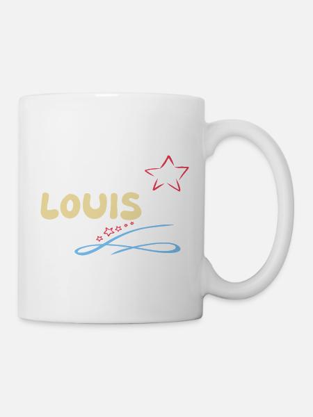 Geschenk für Louis - Tasse - Weiß