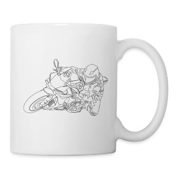 biker - Mug - white - Right