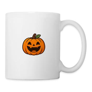 Happy Halloween pumpkin - Mug - white - Right