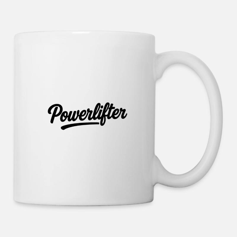 Kraftdreikämpfer - Tasse - Weiß