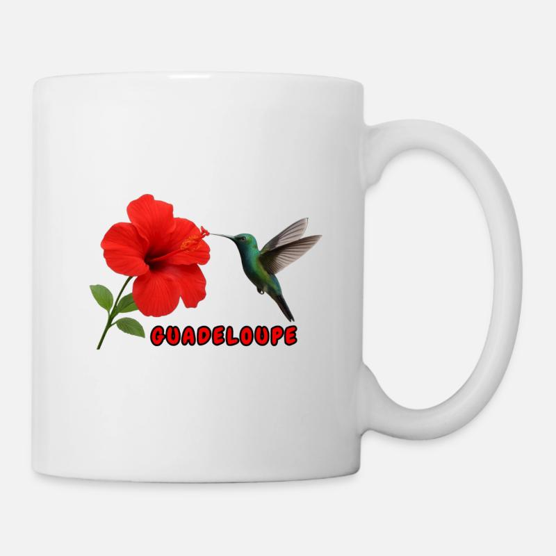 La Guadeloupe - Mug blanc - blanc