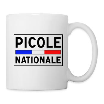 Picole Nationale nouveau design - Mug blanc - blanc - Droite