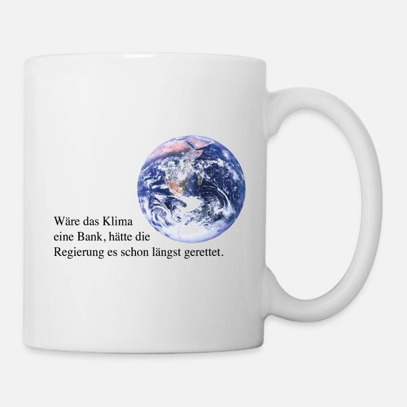 If the climate were a bank! - Mug - white