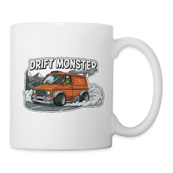 Monstre de dérive - Mug blanc - blanc - Droite