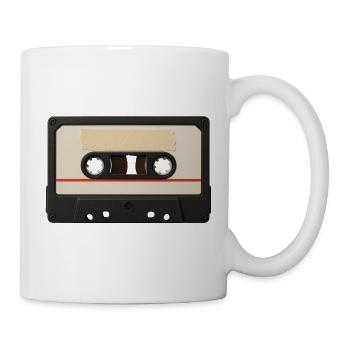 Retro Cassette – Mixtape Classic - Mug - white - Right