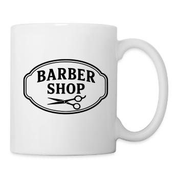 Coiffeur - Mug blanc - blanc - Droite