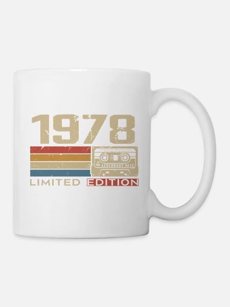 Légendes 1978 Millésime 1978 Jubilé 1978 vintage - Mug blanc - blanc