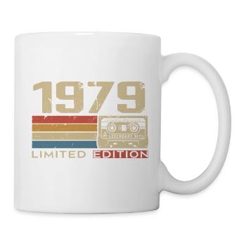 Légendes 1979 Millésime 1979 Jubilé 1979 vintage  - Mug blanc - blanc - Droite