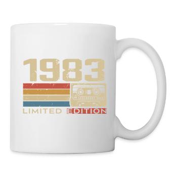 Legenden 1983 Jahrgang 1983 Jubiläum Jahrgang 1983 - Tasse - Weiß - Rechts