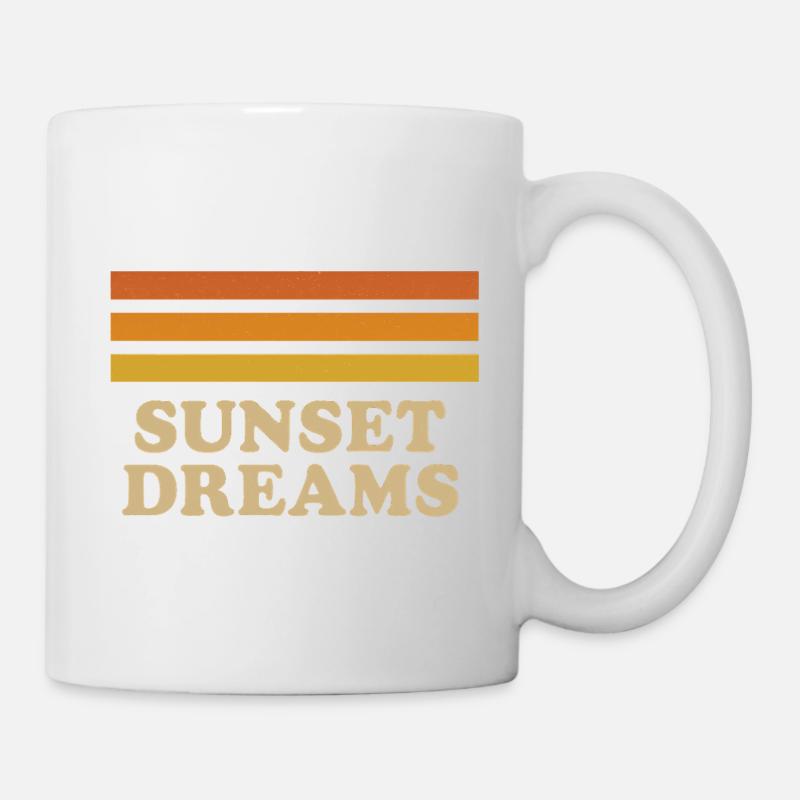 Sunset Dreams - Mug - white