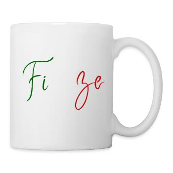 I love Florence, elegant minimalist design - Mug - white - Right