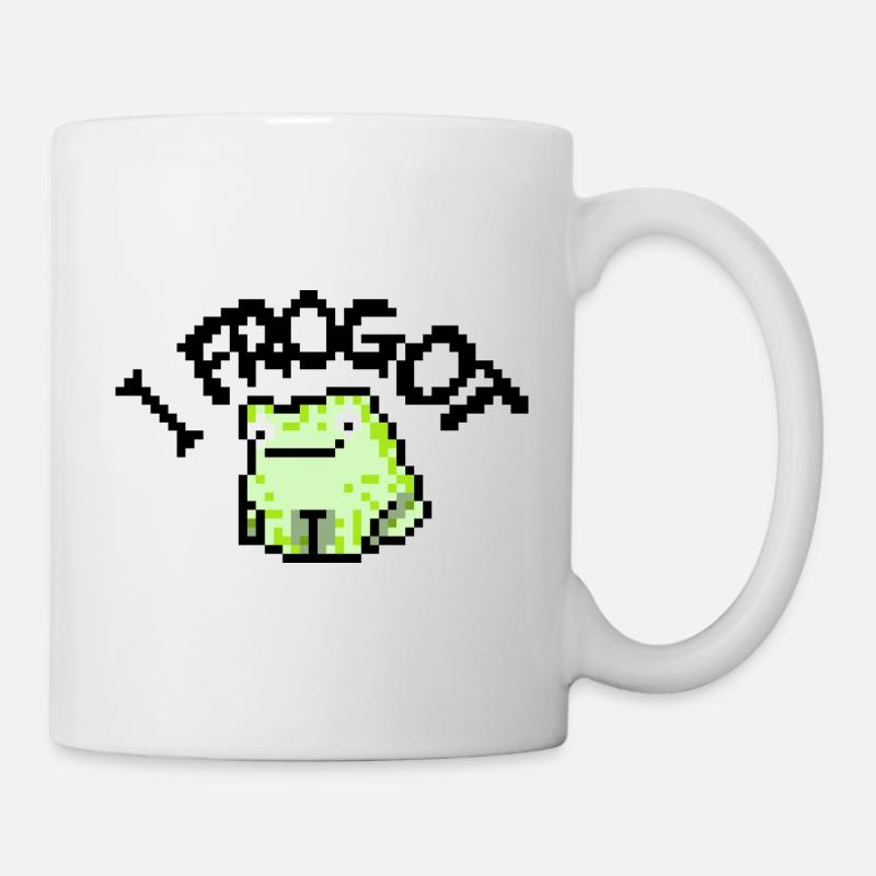I frogot, grenouille mignonne - Mug blanc - blanc