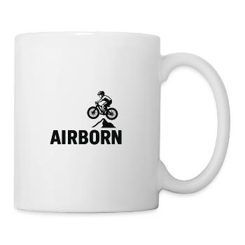 Airborn Mountain Bike Jump - Mug - white - Right