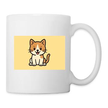 Katze - Tasse - Weiß - Rechts