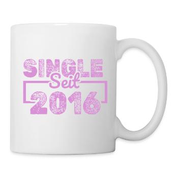 Single 2016 - Tasse - Weiß - Rechts