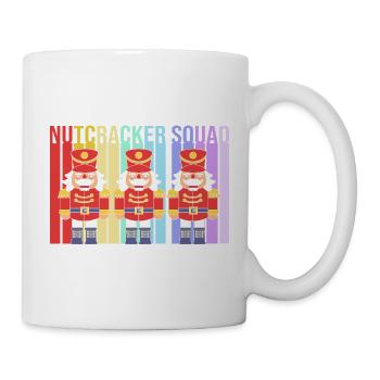 Nussknacker Weihnachten - Tasse - Weiß - Rechts