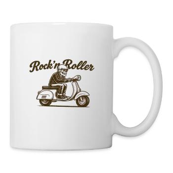 Rockn Roller - Mug blanc - blanc - Droite
