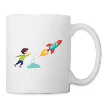 Kid Rocket Launch Adventure - Mug - white - Right