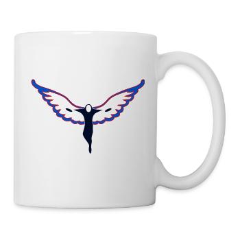 Wing Hero Silhouette - Mug - white - Right