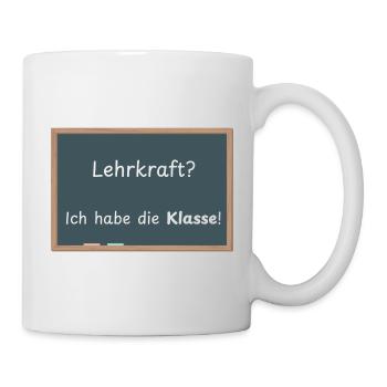 Teacher? I have the class! - Mug - white - Right