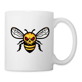 Bee Halloween Zombie - Mug - white - Right