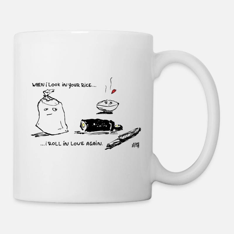 Roll in Love 2 - Mug - white