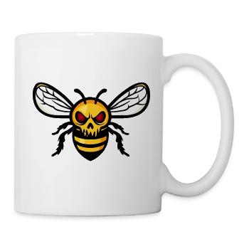 Bee Halloween Zombie - Mug - white - Right