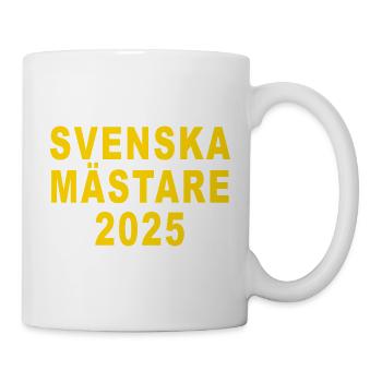 Schwedischer Meister 2025 - Tasse - Weiß - Rechts