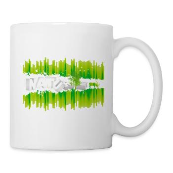 Find Peace & Strength – Harmonious Nature T-Shirt - Mug - white - Right