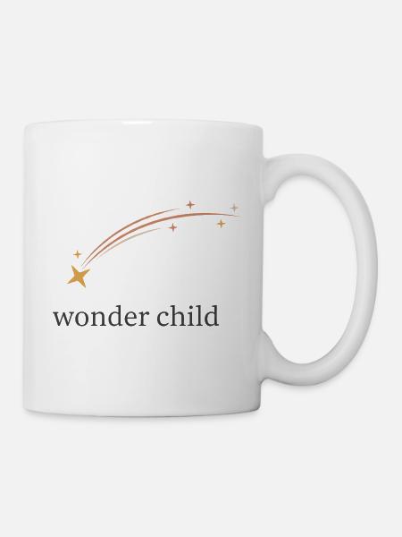Wonder Child Shooting Star Arc - Tasse - Weiß