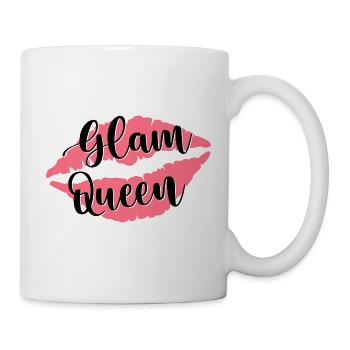 Glam Queen Kiss - Mug - white - Right