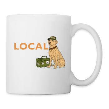 Local Southern Boy Waterfowl Hunting Life - Mug - white - Right