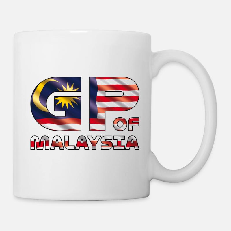 malaysia_gp - Tasse - Weiß