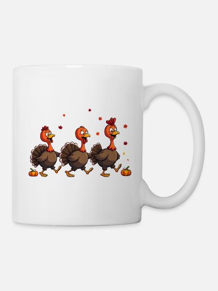 Thanksgiving Truthahn Baby - Tasse - Weiß
