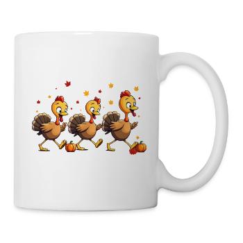 Thanksgiving Truthahn Baby - Tasse - Weiß - Rechts