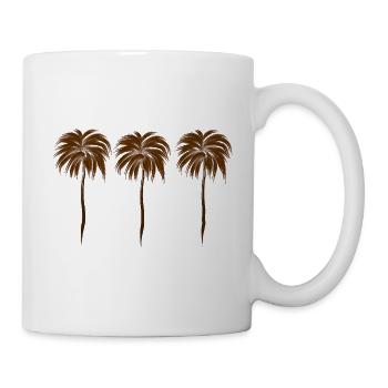 Three Palm Trees - Mug - white - Right