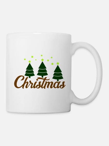 christmas - Tasse - Weiß