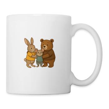 Hase_Maus_Baer_2 - Mug - white - Right