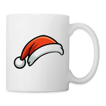 Festive Christmas Hat Cartoon - Mug - white - Right