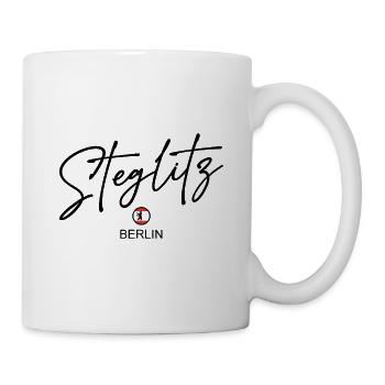Steglitz - Drapeau de Berlin - Ours de Berlin - Mug blanc - blanc - Droite