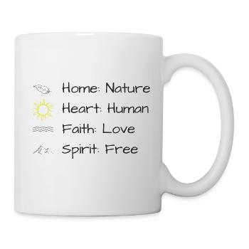 Connected to everything - Mug - white - Right