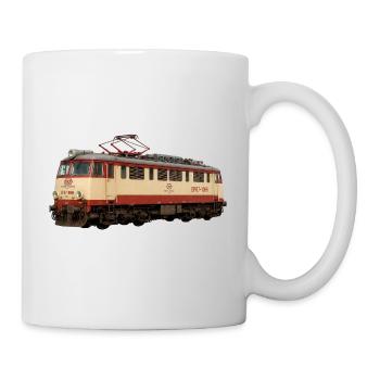 Locomotive PKP EP07-1066 railway train trains pkp - Mug - white - Right