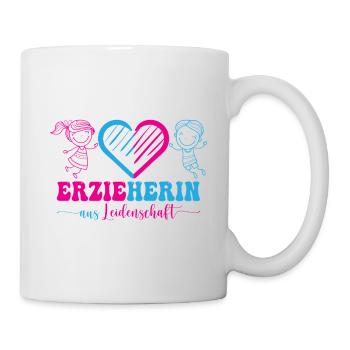 Educator Kindergarten Kita Profession Kindergarten Teacher - Mug - white - Right