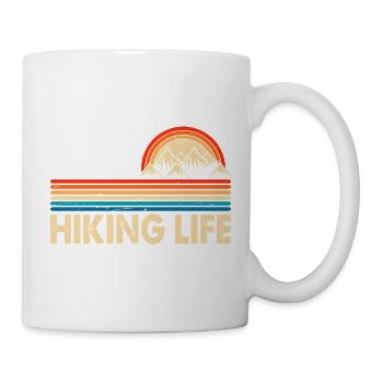 Hiking Hiker Mountaineer Gift - Mug - white - Right