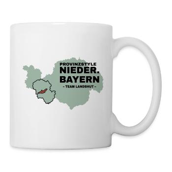 Basse-Bavière | LANDSHUT - Mug blanc - blanc - Droite